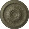 Ekena Millwork Oslo Ceiling Medallion (Fits Canopies up to 7 5/8"), Hand-Painted Spartan Stone, 38 3/8"OD x 2 7/8"P CM38OSSSF - alternate 1